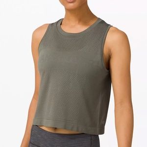 Lululemon Breeze by Muscle Crop Tank (Size 4)